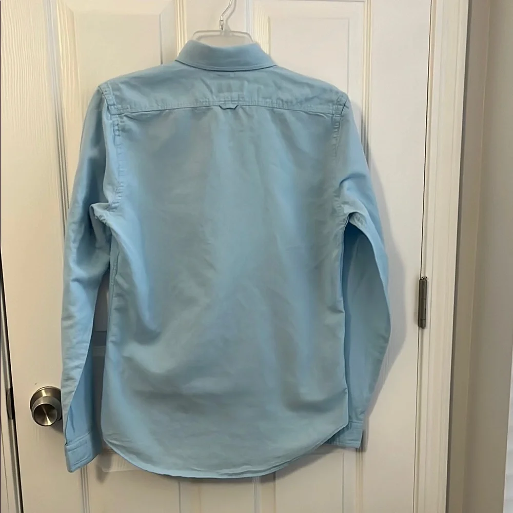 Express Men's  Light Blue Shirt Size Small - Picture 3 of 11